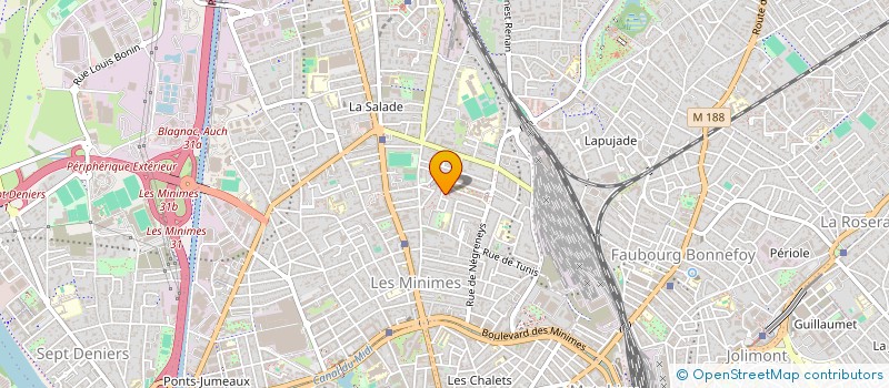 localisation de l'entreprise MONSIEUR SEBASTIEN ROUET à TOULOUSE