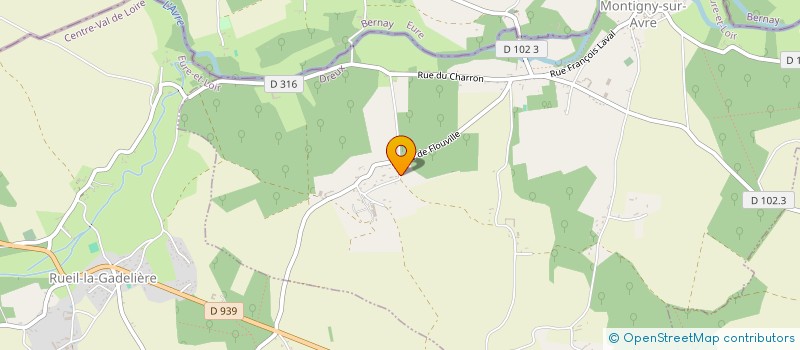 localisation de l'entreprise MONSIEUR SEBASTIEN ROUILLET à MONTIGNY-SUR-AVRE