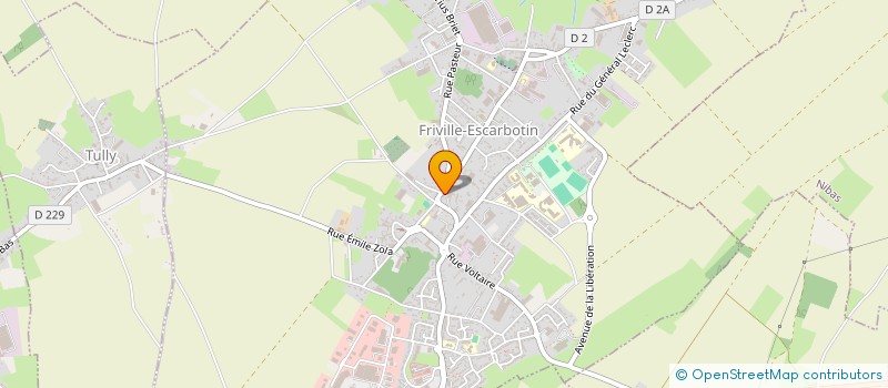 localisation de l'entreprise MONSIEUR SEBASTIEN ROUQUE à FRIVILLE-ESCARBOTIN