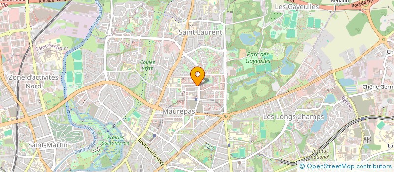 localisation de l'entreprise MONSIEUR SEBASTIEN ROUSSEAU  RENNES