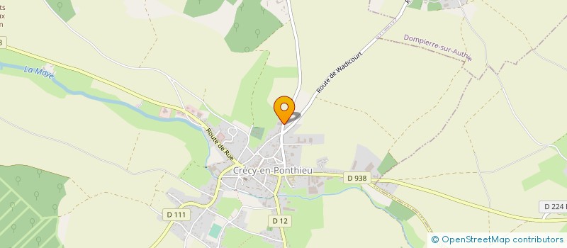 localisation de l'entreprise MONSIEUR SEBASTIEN ROUSSEL  BRAILLY-CORNEHOTTE