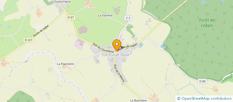 localisation de l'entreprise MONSIEUR SEBASTIEN ROUSSEL à MONTREVAULT-SUR-EVRE