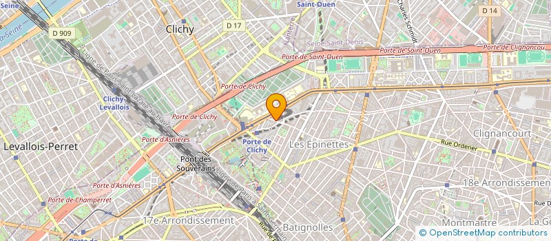 localisation de l'entreprise MONSIEUR SEBASTIEN ROUSSET  PARIS