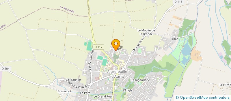 localisation de l'entreprise MONSIEUR SEBASTIEN ROUTIER  AIGREFEUILLE-D'AUNIS