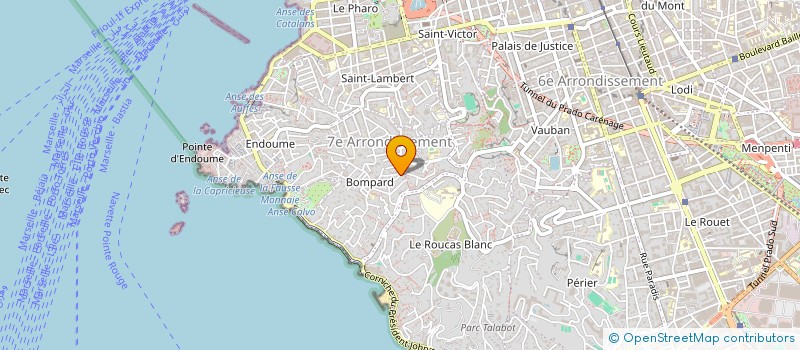 localisation de l'entreprise MONSIEUR SEBASTIEN ROUX à MARSEILLE