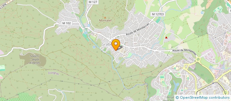 localisation de l'entreprise MONSIEUR SEBASTIEN ROUX  MONTPELLIER