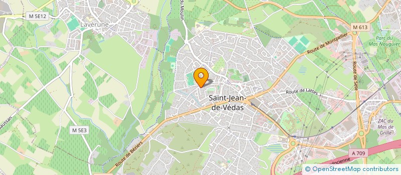 localisation de l'entreprise MONSIEUR SEBASTIEN ROUX  MONTPELLIER