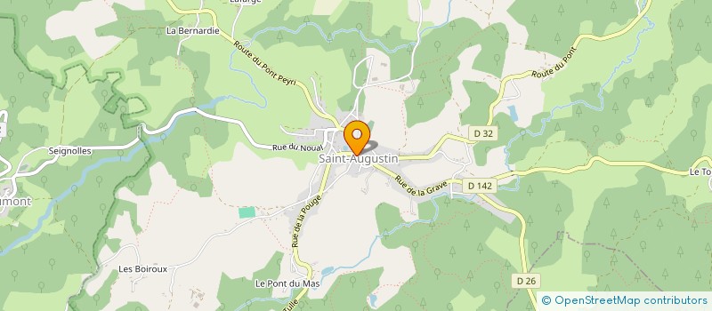localisation de l'entreprise MONSIEUR SEBASTIEN ROUZIER  SAINT-AUGUSTIN