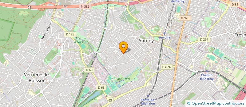 localisation de l'entreprise MONSIEUR SEBASTIEN ROY à ANTONY