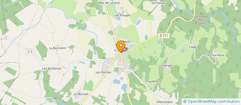 localisation de l'entreprise MONSIEUR SEBASTIEN ROY à SAINT-PARDOUX-LE-LAC