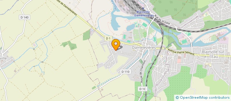 localisation de l'entreprise MONSIEUR SEBASTIEN ROYNETTE  DAMELEVIERES