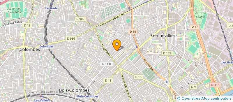 localisation de l'entreprise MONSIEUR SEBASTIEN ROZANES à ASNIERES-SUR-SEINE