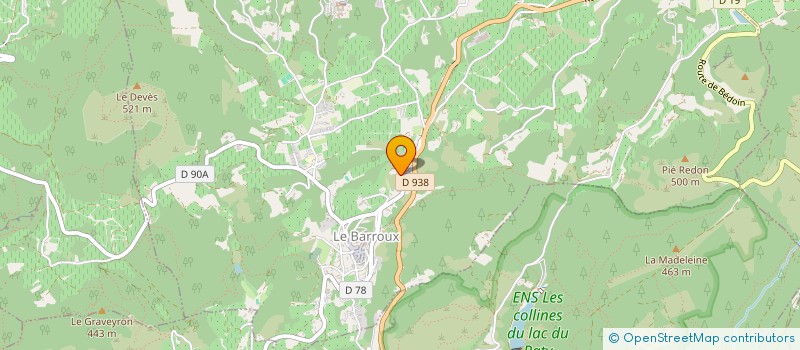 localisation de l'entreprise MONSIEUR SEBASTIEN ROZOY  LE BARROUX