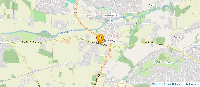 localisation de l'entreprise MONSIEUR SEBASTIEN RUIZ à FONTENILLES