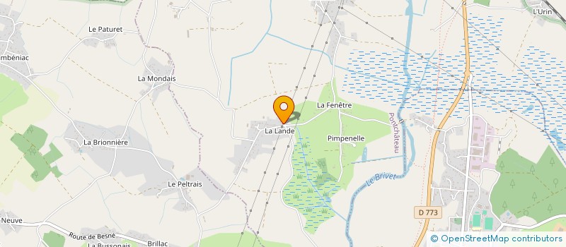 localisation de l'entreprise MONSIEUR SEBASTIEN RUTIN  PONTCHATEAU