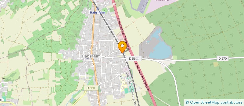 localisation de l'entreprise MONSIEUR SEBASTIEN SABATIER  HABSHEIM
