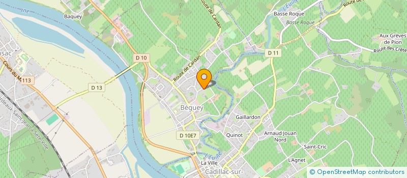 localisation de l'entreprise MONSIEUR SEBASTIEN SABLIER à BEGUEY