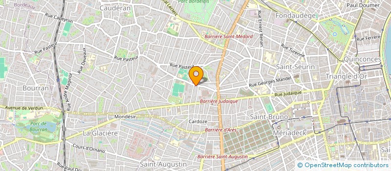 localisation de l'entreprise MONSIEUR SEBASTIEN SACCHIERO  BORDEAUX