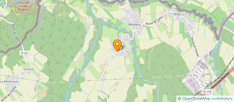 localisation de l'entreprise MONSIEUR SEBASTIEN SAGE  VIRY