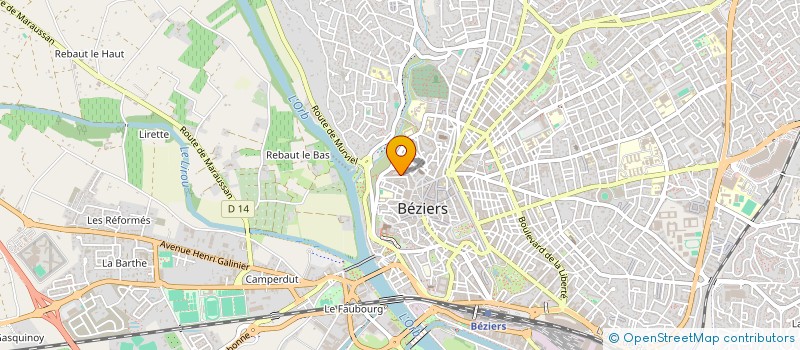 localisation de l'entreprise MONSIEUR SEBASTIEN SALAZAN à BEZIERS