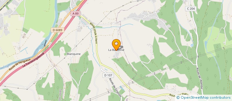 localisation de l'entreprise MONSIEUR SEBASTIEN SALES  SAINT-ASTIER