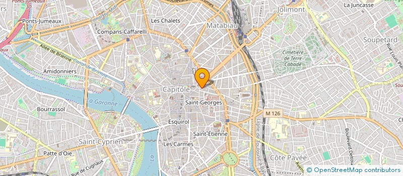 localisation de l'entreprise MONSIEUR SEBASTIEN SALESSES  TOULOUSE