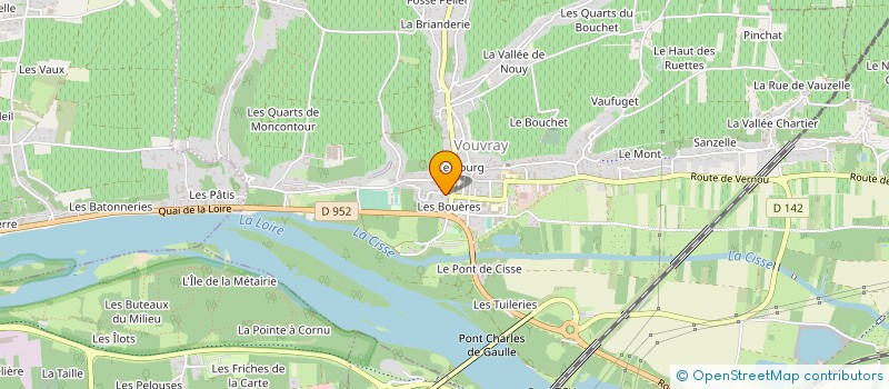 localisation de l'entreprise MONSIEUR SEBASTIEN SALMON  VOUVRAY