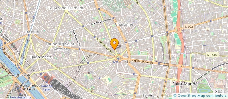 localisation de l'entreprise MONSIEUR SEBASTIEN SAMSEOU  PARIS