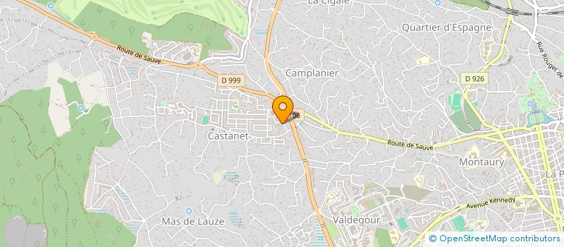 localisation de l'entreprise MONSIEUR SEBASTIEN SANCHEZ  NIMES