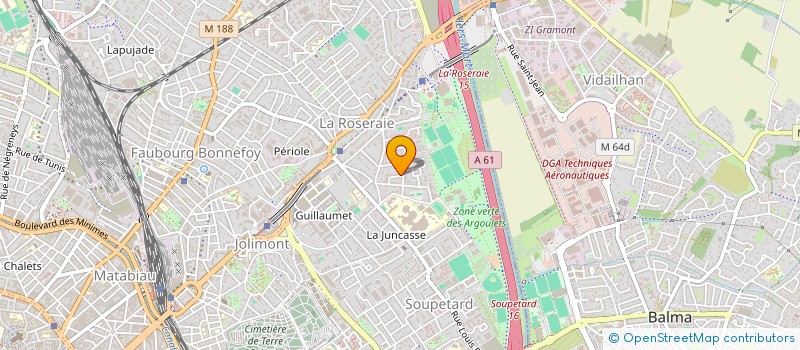localisation de l'entreprise MONSIEUR SEBASTIEN SANCHEZ à TOULOUSE