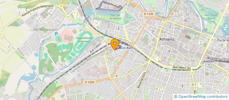 localisation de l'entreprise MONSIEUR SEBASTIEN SANNIER  AMIENS