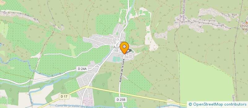 localisation de l'entreprise MONSIEUR SEBASTIEN SANTIAGO  AUREILLE