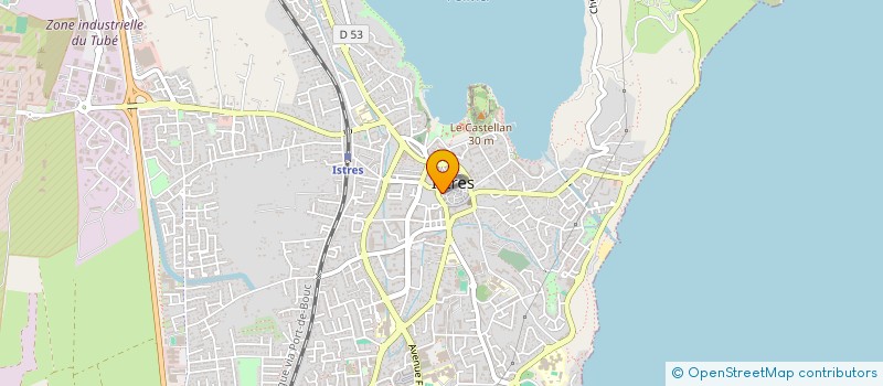 localisation de l'entreprise MONSIEUR SEBASTIEN SANTIAGO  ISTRES