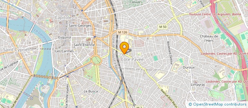 localisation de l'entreprise MONSIEUR SEBASTIEN SANTIAGO à TOULOUSE