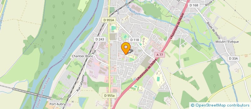localisation de l'entreprise MONSIEUR SEBASTIEN SARAGOSSA à COSNE-COURS-SUR-LOIRE