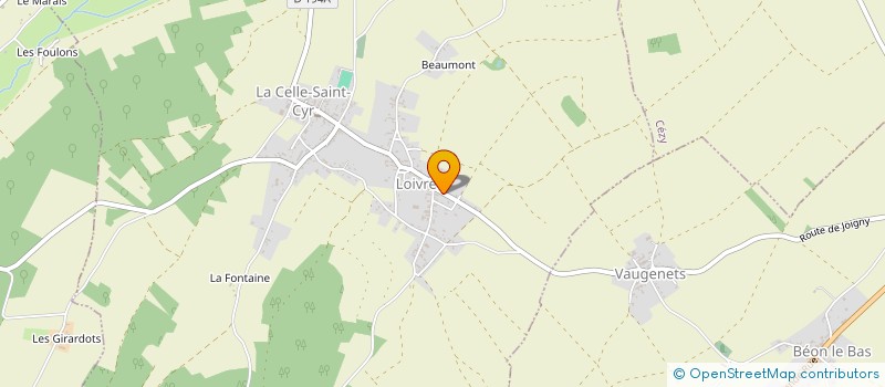 localisation de l'entreprise MONSIEUR SEBASTIEN SARTOURETTI  LA CELLE-SAINT-CYR