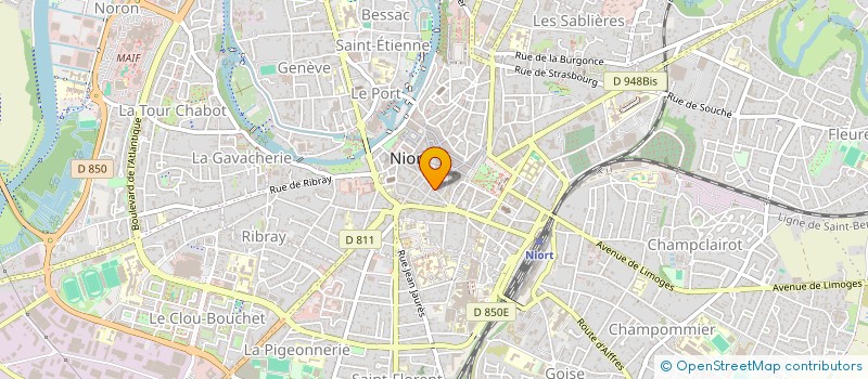 localisation de l'entreprise MONSIEUR SEBASTIEN SATTA à NIORT