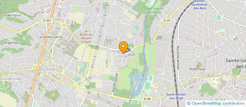 localisation de l'entreprise MONSIEUR SEBASTIEN SAUVAGE à MONTLHERY