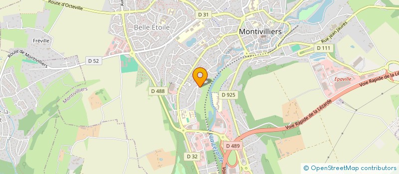 localisation de l'entreprise MONSIEUR SEBASTIEN SAVALLE  MONTIVILLIERS