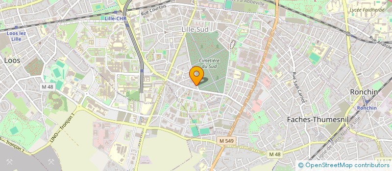 localisation de l'entreprise MONSIEUR SEBASTIEN SAVARY à LILLE
