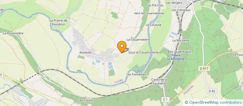 localisation de l'entreprise MONSIEUR SEBASTIEN SAYOUR à LUNAY
