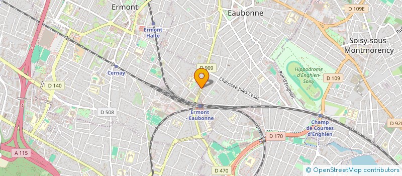 localisation de l'entreprise MONSIEUR SEBASTIEN SCARATTI  ERMONT