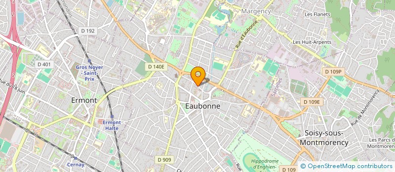 localisation de l'entreprise MONSIEUR SEBASTIEN SCHAUB à EAUBONNE