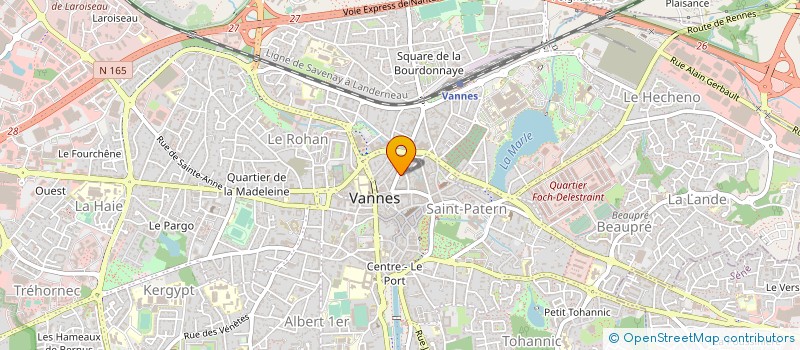 localisation de l'entreprise MONSIEUR SEBASTIEN SCHAULI à VANNES