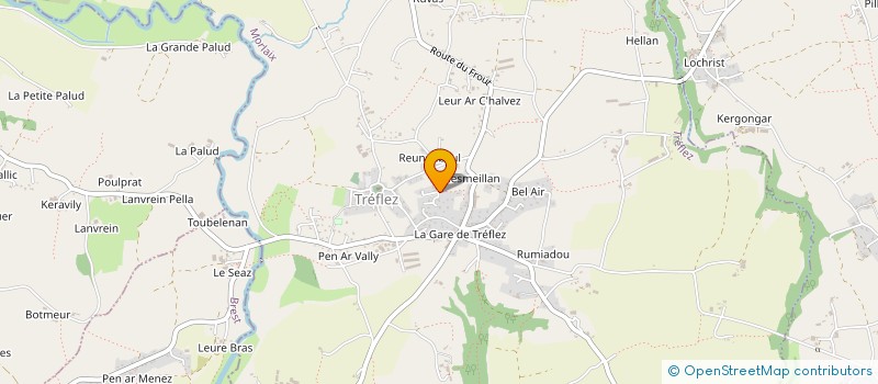 localisation de l'entreprise MONSIEUR SEBASTIEN SCHEERS  TREFLEZ