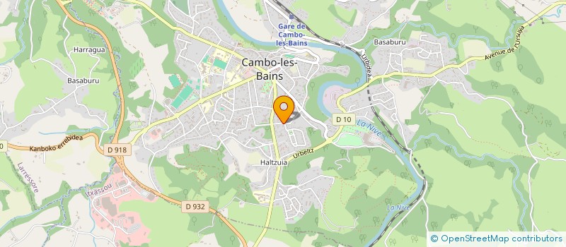 localisation de l'entreprise MONSIEUR SEBASTIEN SCHMIT à CAMBO-LES-BAINS