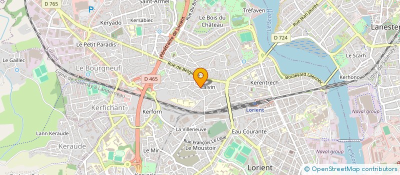 localisation de l'entreprise MONSIEUR SEBASTIEN SCHMITT  LORIENT