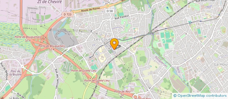 localisation de l'entreprise MONSIEUR SEBASTIEN SCHNEIDER à BOUGUENAIS