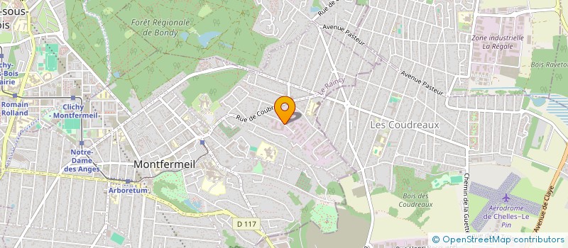 localisation de l'entreprise MONSIEUR SEBASTIEN SCHROEDER  MONTFERMEIL