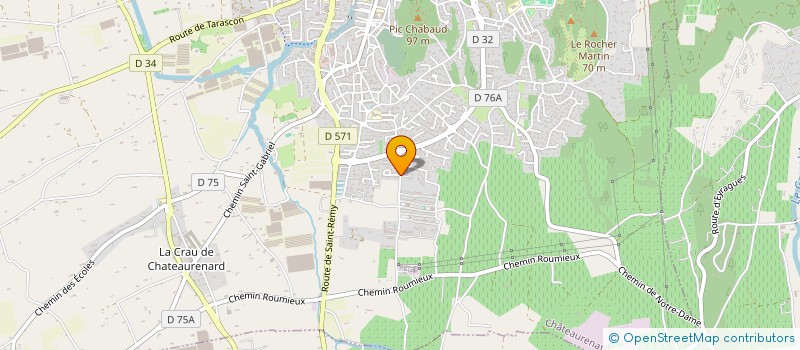 localisation de l'entreprise MONSIEUR SEBASTIEN SECKINGER  CHATEAURENARD